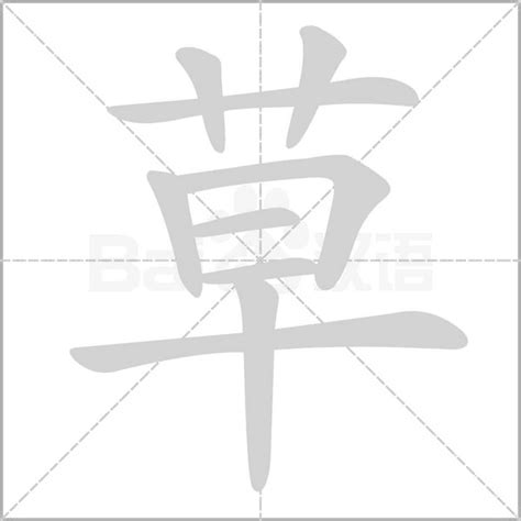 草字旁的名字